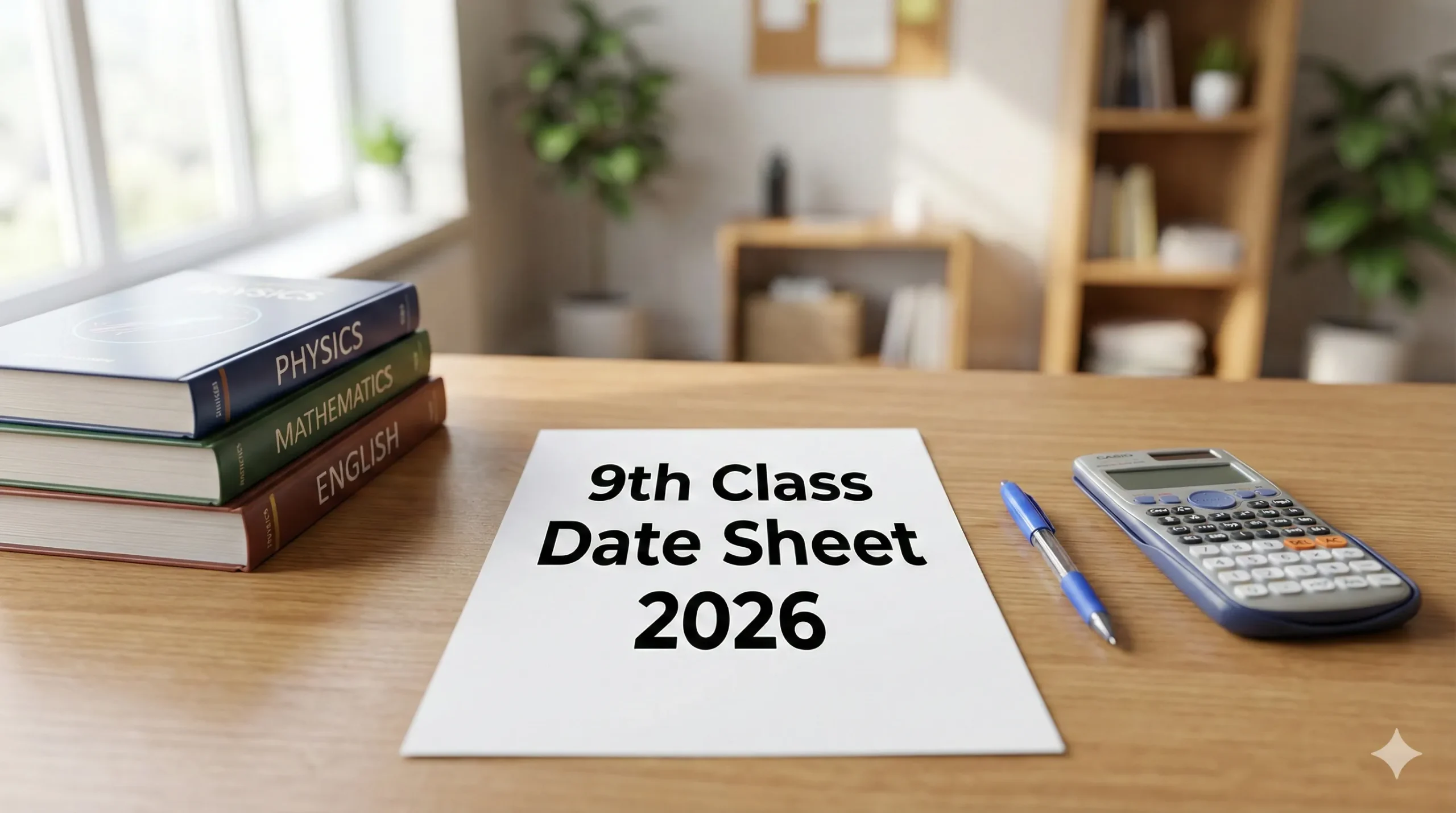 9th class date sheet 2026 Rawalpindi board