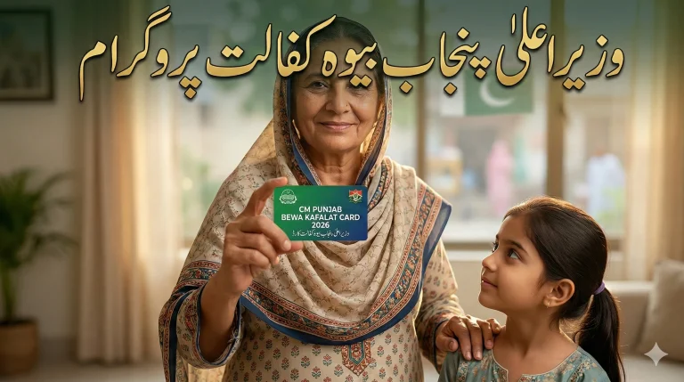 CM Punjab Bewa Kafalat Card 2026