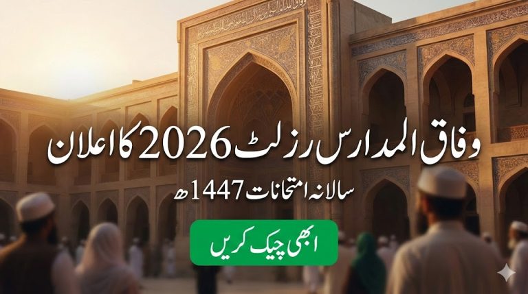 How to check Wifaq ul Madaris Pakistan result online 2026