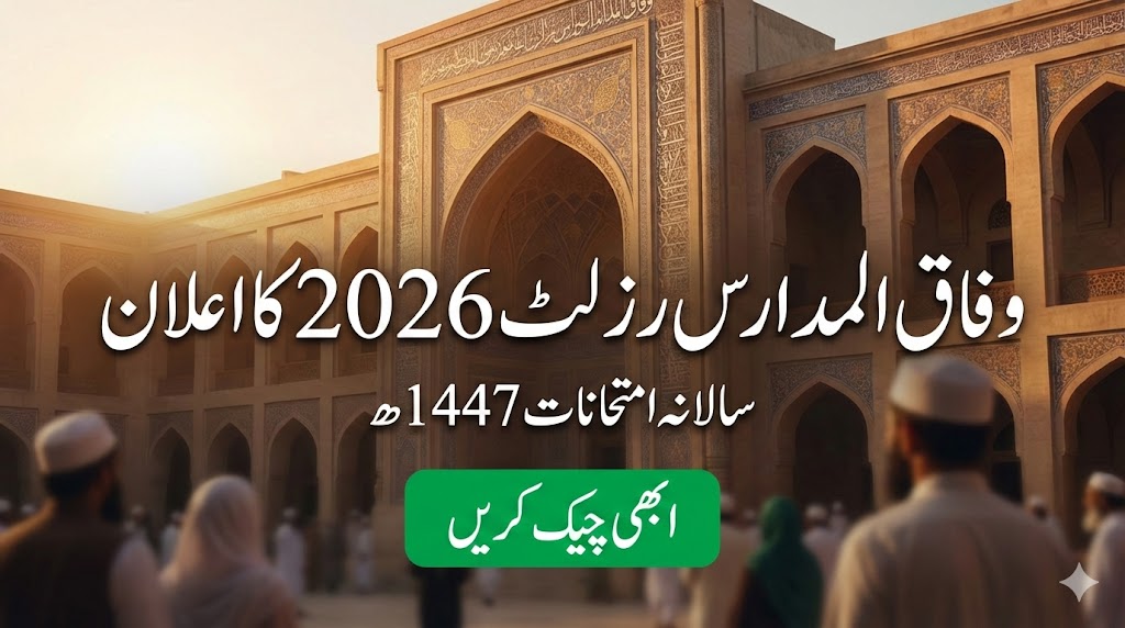 How to check Wifaq ul Madaris Pakistan result online 2026