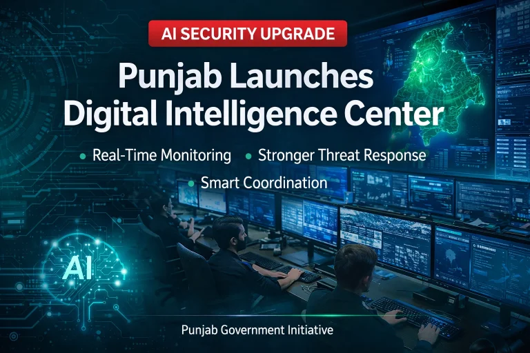 Punjab Launches AI-Driven Security Command Center to Strengthen Provincial Threat Monitoring PIFTAC