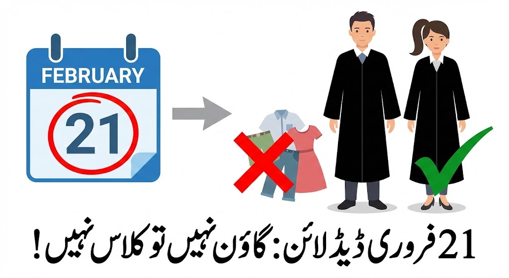 Professional dress code for Punjab teachers is Black gown.