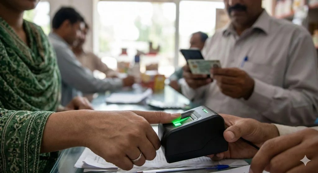 Biometric-verification to receive Rs. 10000 Ramzan Negahban financial aid