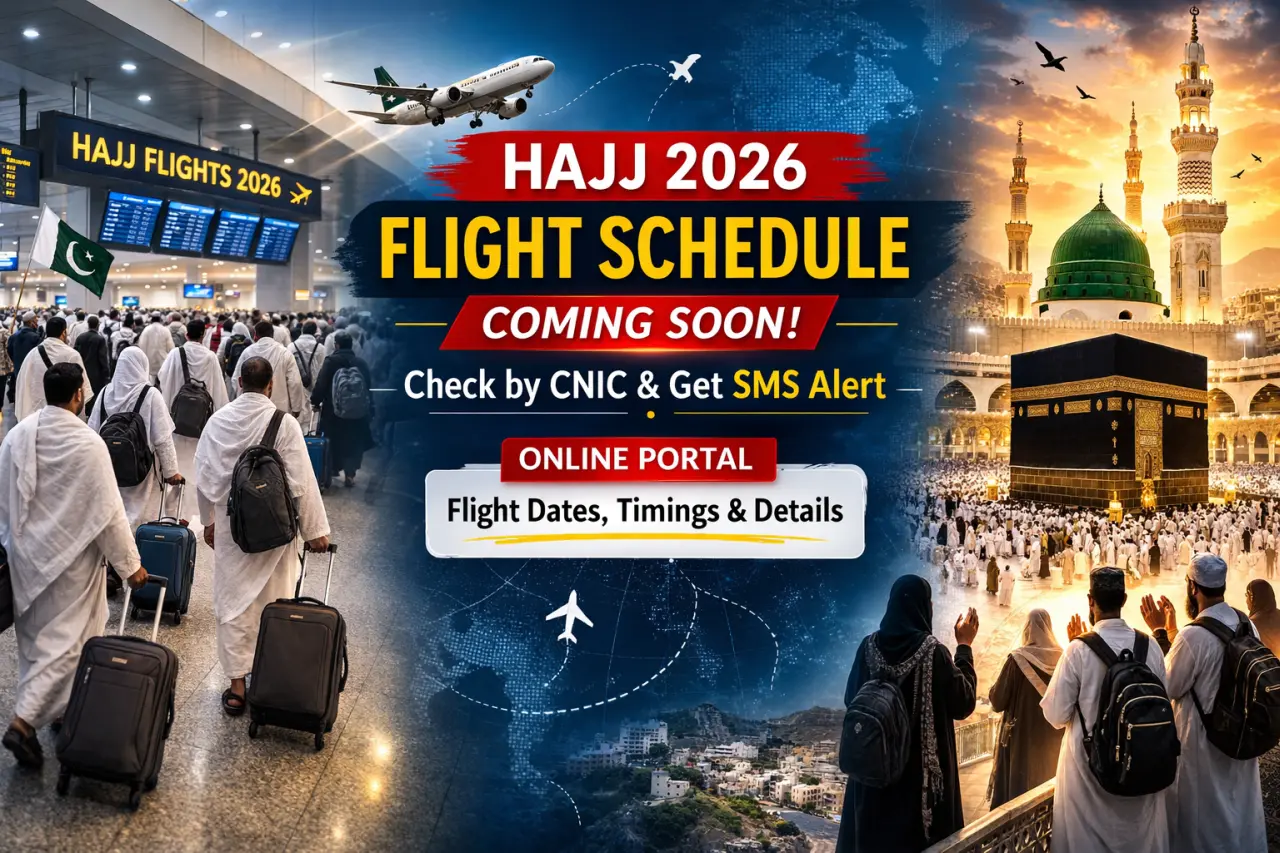 Hajj 2026 Flight Schedule