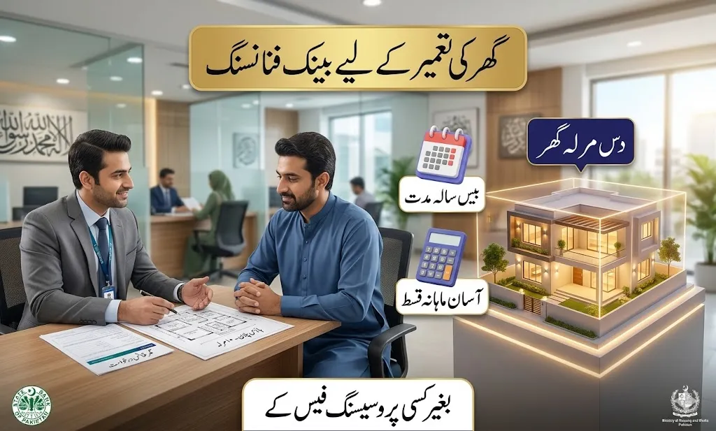 State Bank of Pakistan housing loan eligibility and application process for first-time home buyers under the Ministry of Housing and Works Markup Subsidy Scheme