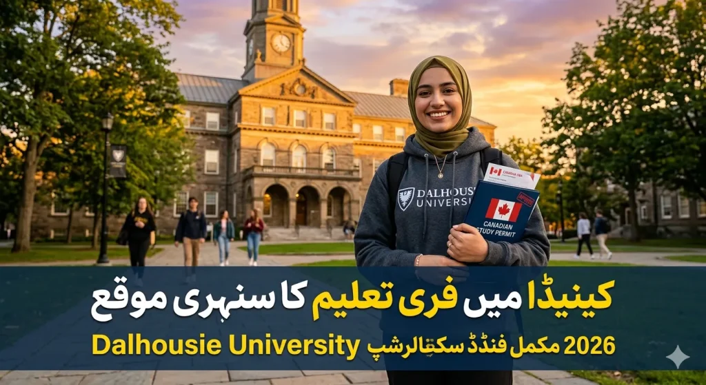 Dalhousie University fully funded scholarship for Pakistani students to study free in Canada 2026