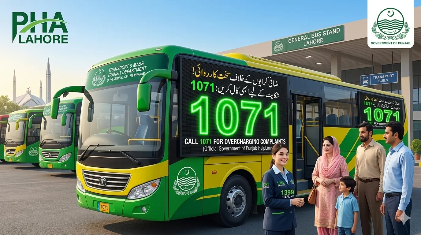 1071 helpline for citizen against transport fair hike