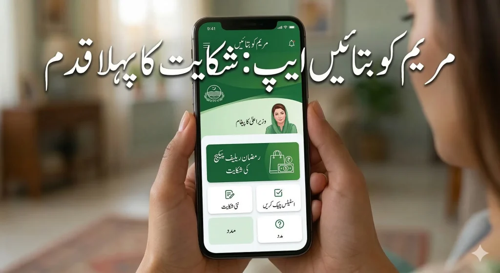 How to register yourself on Maryam Ko Batayn Mobile app