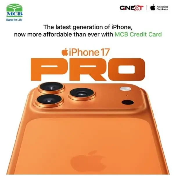 Pakistani customer receiving iPhone 17 through bank installment plan