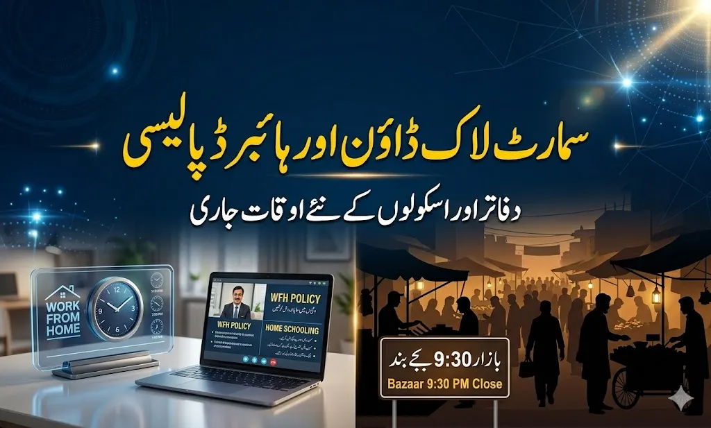 Federal Government Pakistan Smart Lockdown and Hybrid Work Model 2026 Notification Details