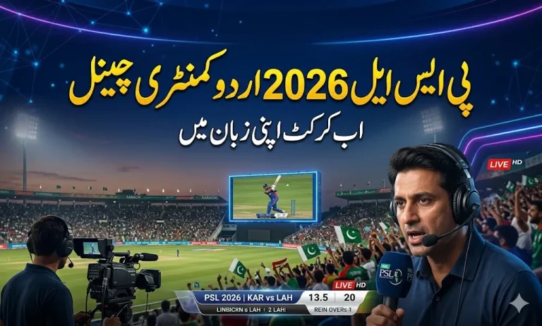 :HBL PSL 2026 Urdu Feed Channel Launch on Sports HD for Cricket Fans