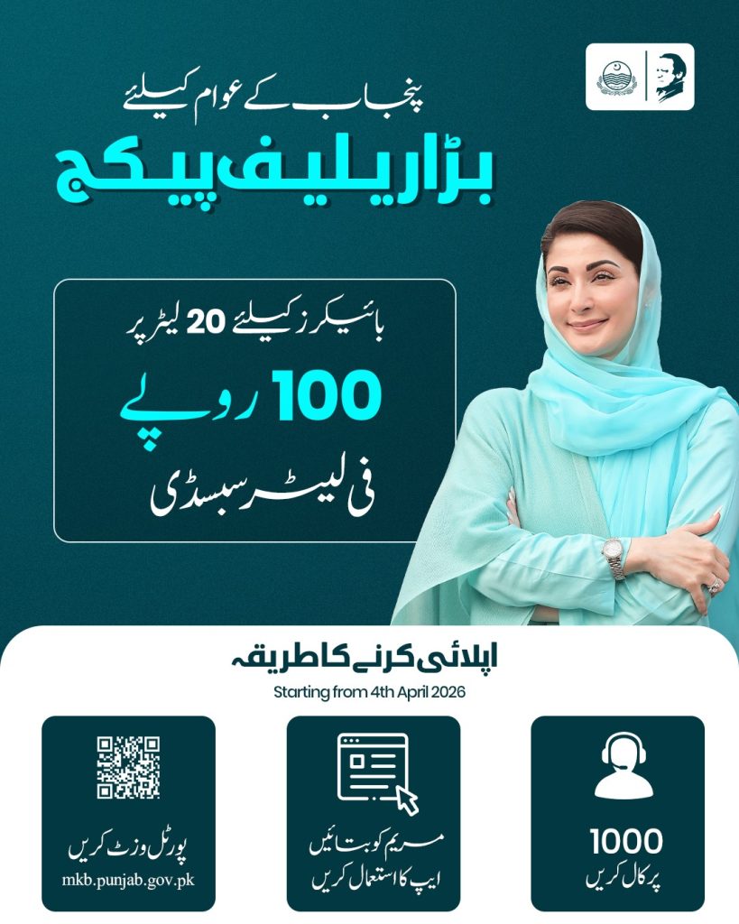 CM Punjab Biker Relief Package Punjab 2026