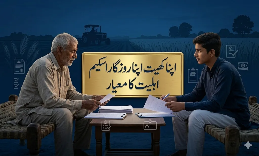 Apna Khet Apna Rozgar Scheme 2026 eligibility criteria age limit requirements Punjab