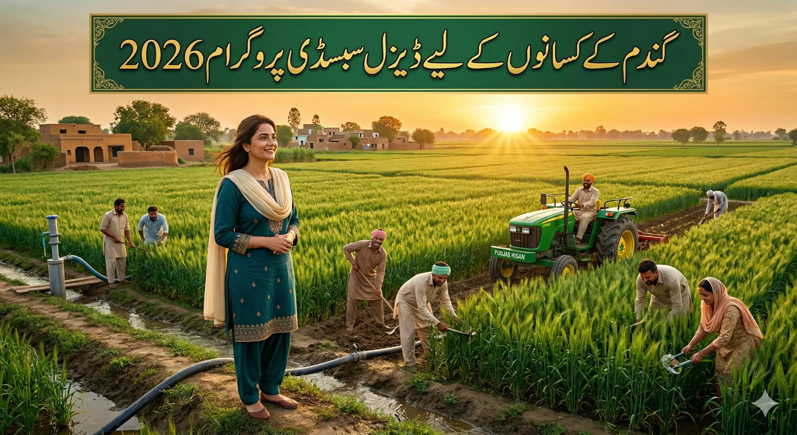 CM Punjab Rs. 1500 per Acer Diesel subsidy for wheat farmers of Punjab