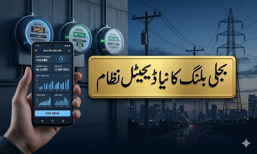 Pakistan electricity digital billing app 2026 real time monitoring units and smart meter system update