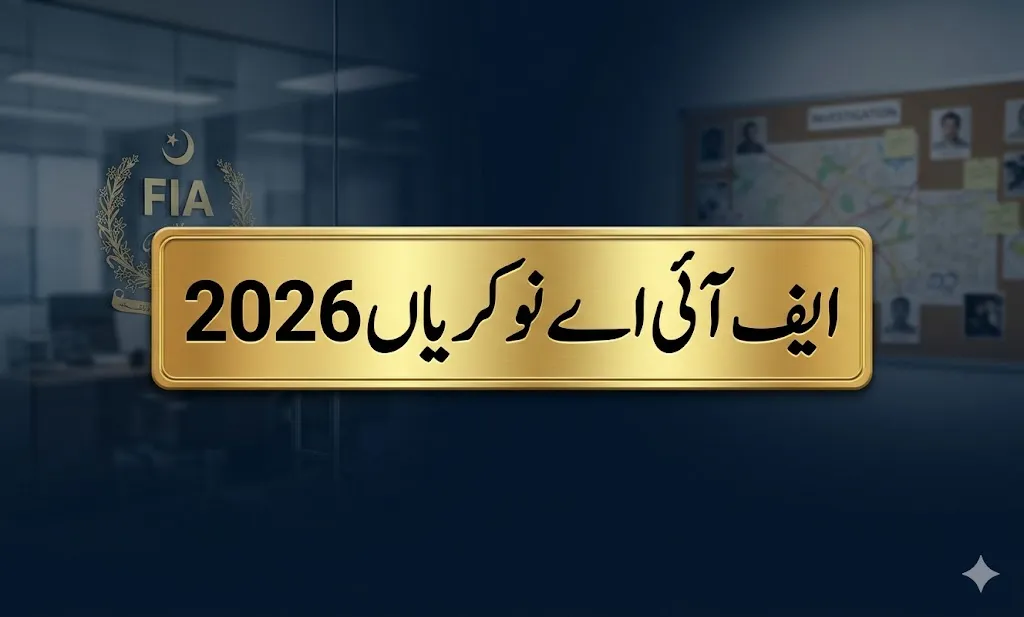 FIA Jobs 2026 online apply in Pakistan through npftas portal for Federal Investigation Agency vacancies