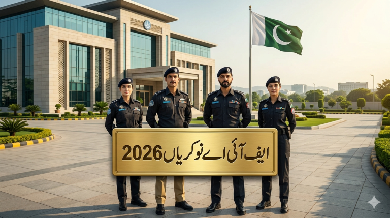 Federal Investigation Agency officers in uniform representing FIA Jobs 2026 recruitment
