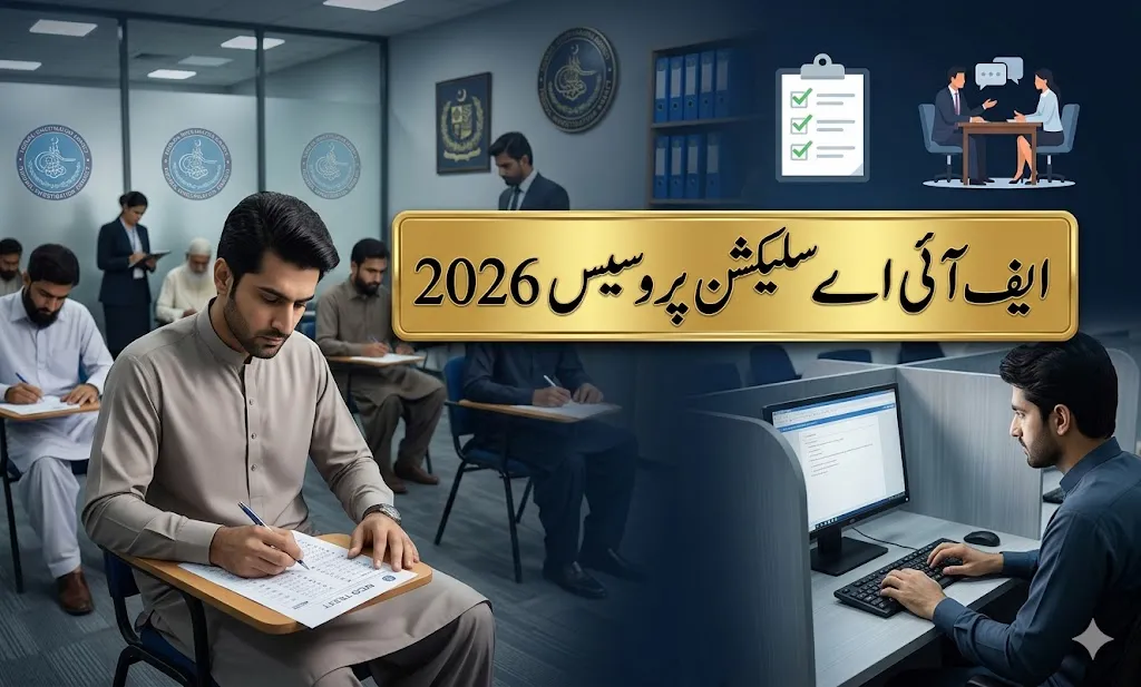 FIA selection process 2026 for non uniform posts including written test interview and merit list Pakistan