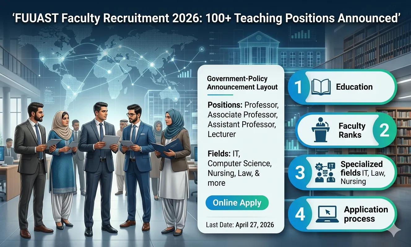 FUUAST Teaching Jobs 2026 Federal Urdu University Faculty