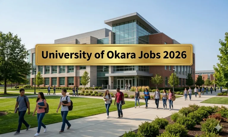 Career opportunities at University of Okara 2026 with faculty and administrative positions
