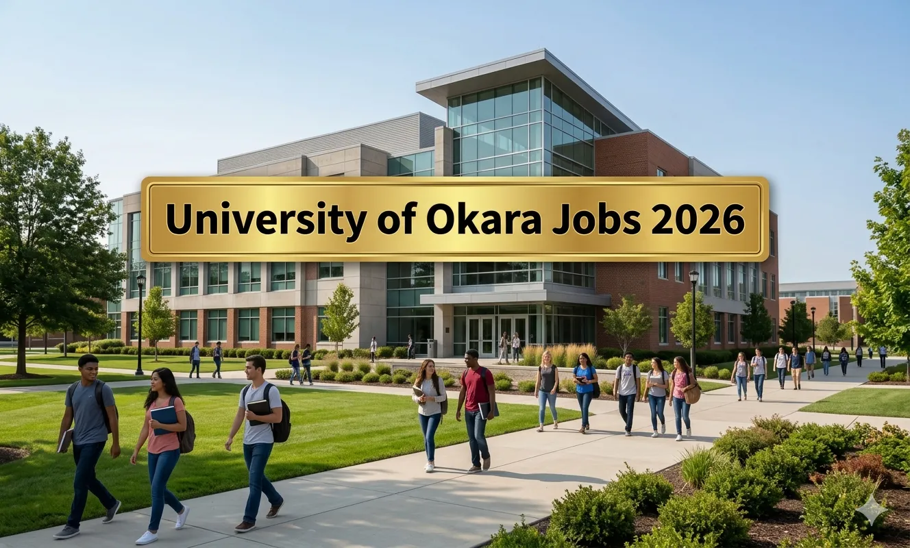 Career opportunities at University of Okara 2026 with faculty and administrative positions