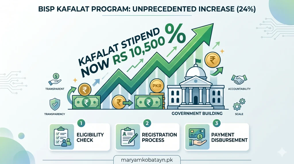 BISP Kafalat Program 24% Increase Complete 2026 Guide to New Payment & Eligibility Updates