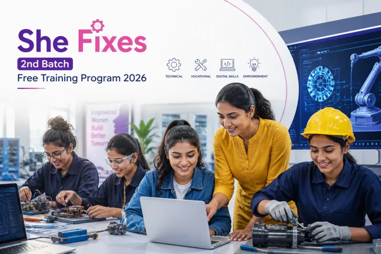 Free training program under She Fixes Batch 2 started