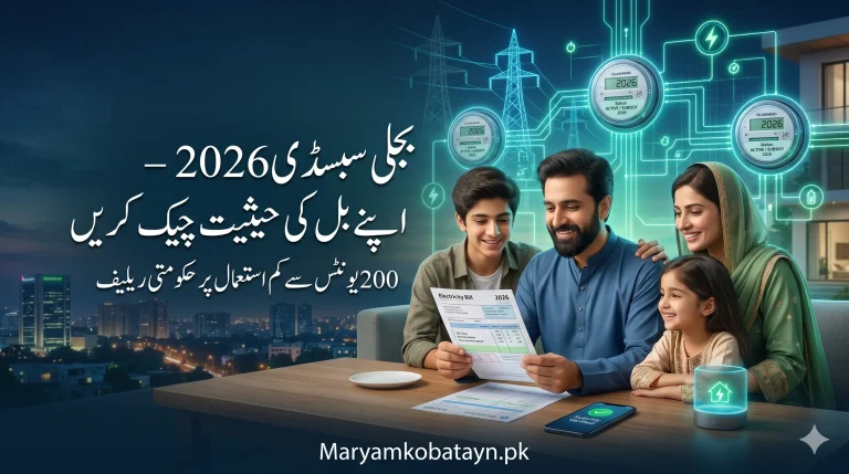 Cross Subsidy Program 2026 for Electricity Bills